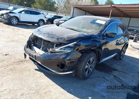 2020 Nissan Murano Sv Fwd z USA, uszkodzony, nr VIN 5N1AZ2BJ6LN104460